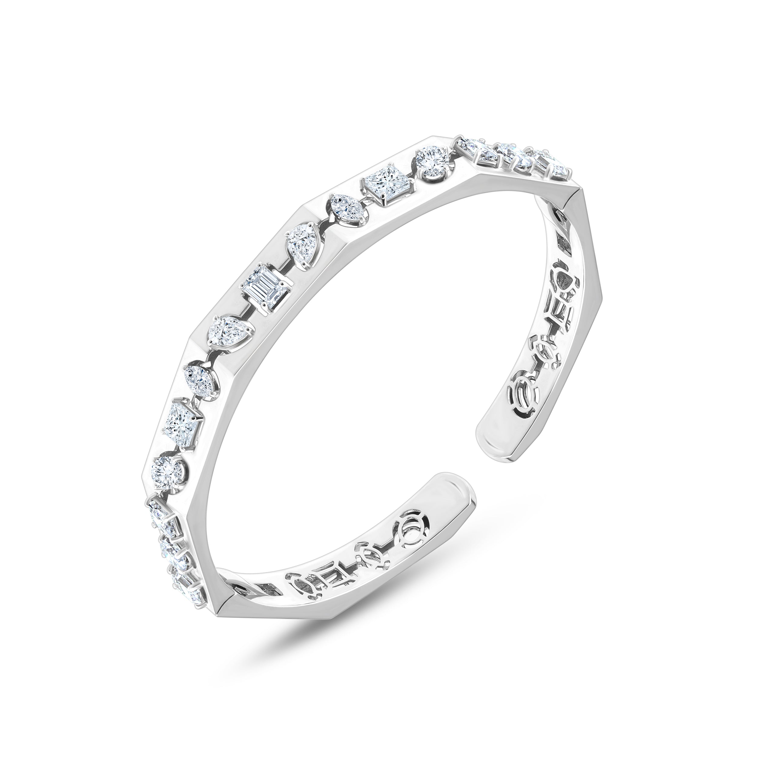 Mixed Cut Oval Bracelet