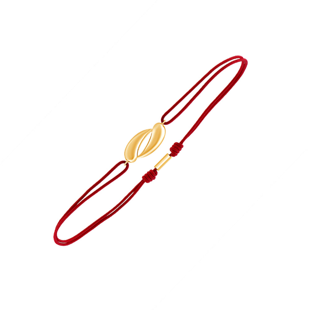 Interlocking Petals Cord Bracelet