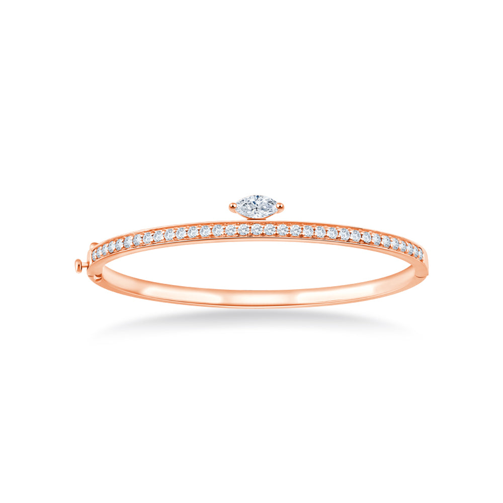 Marquise Brilliant Cut Bracelet