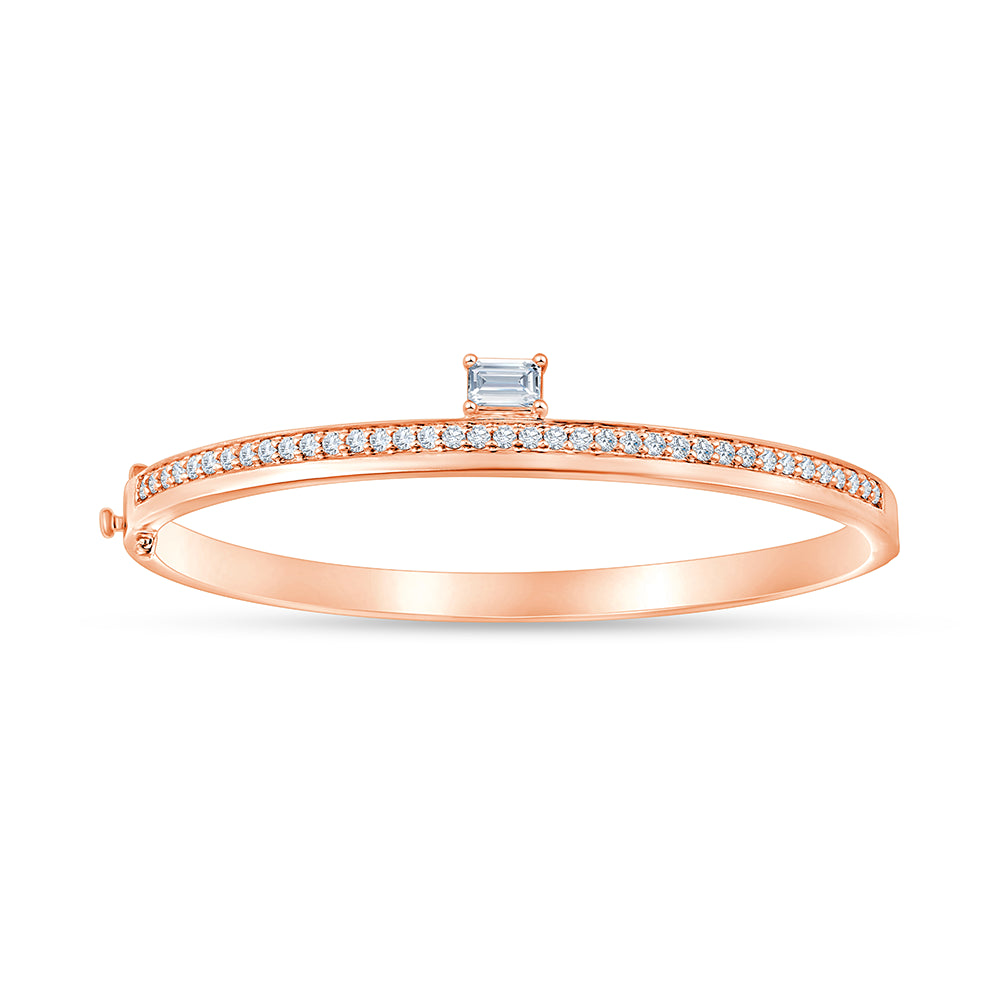 Baguette Brilliant Cut Bracelet