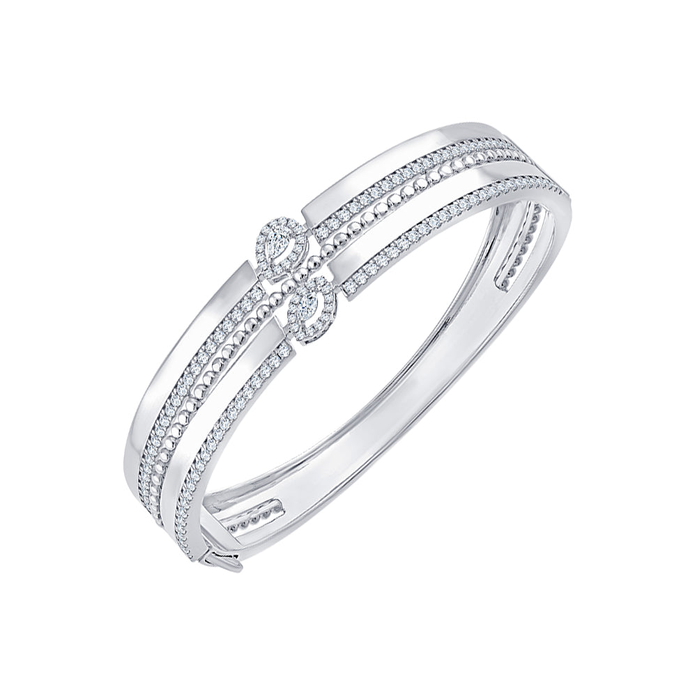 Pear Brilliant Cut MultiBand Bracelet