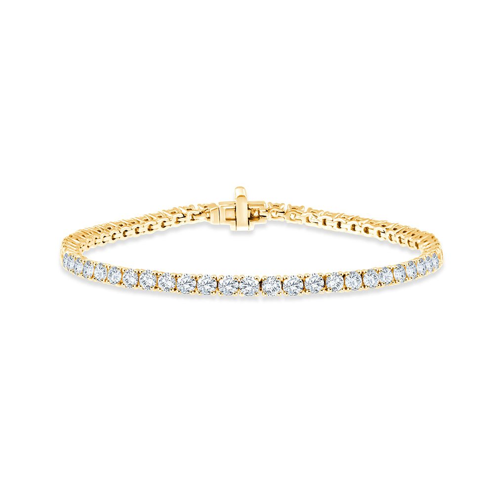 Brilliant Cut Tennis Bracelet