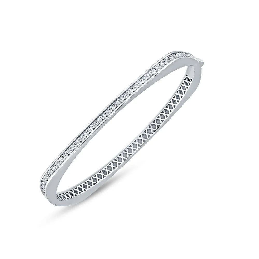 Brilliant Cut Line Bracelet