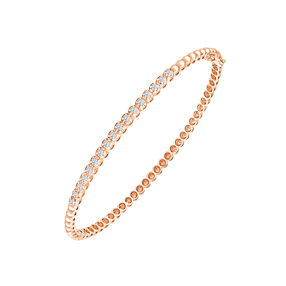 Brilliant Cut Beaded Bracelet