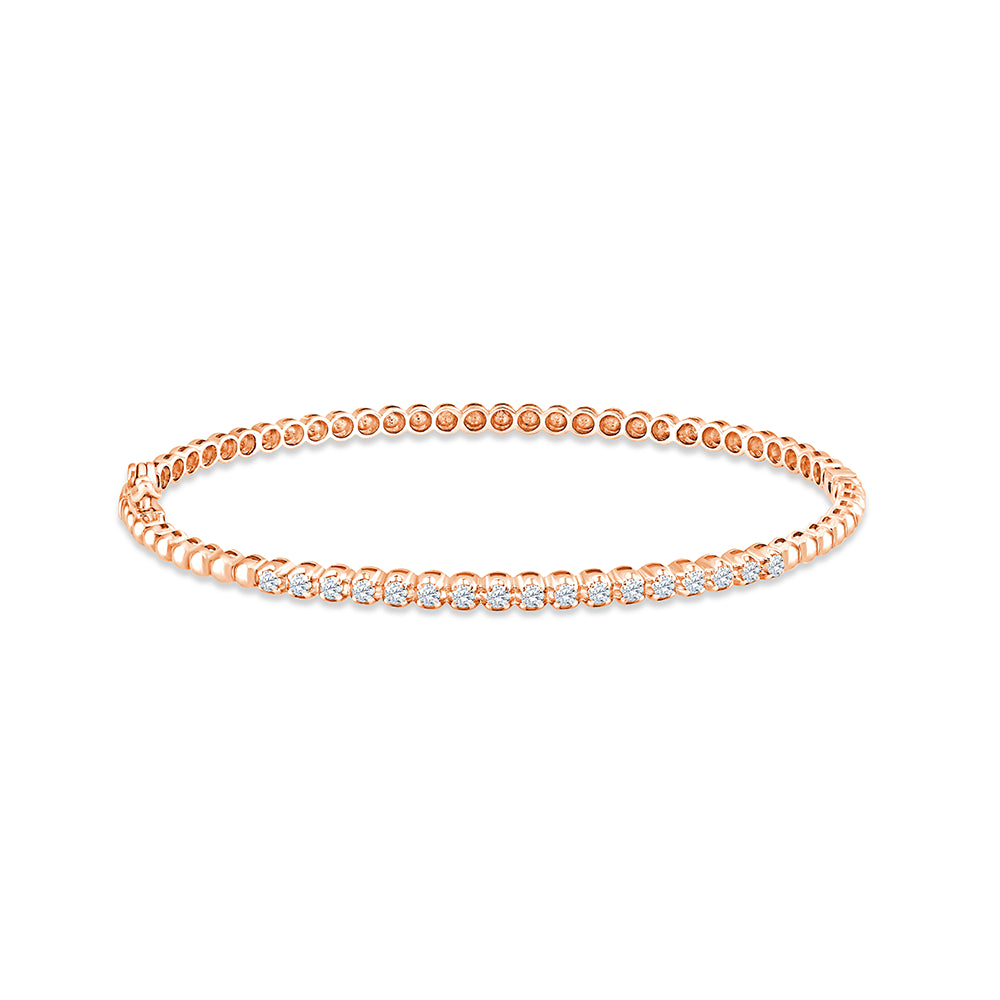 Brilliant Cut Beaded Bracelet