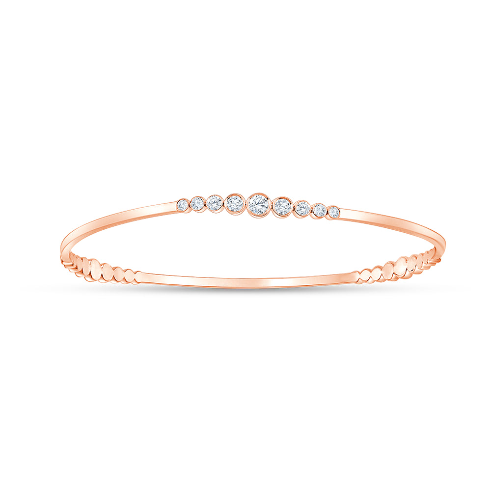 Brilliant Cut Graduating Bracelet