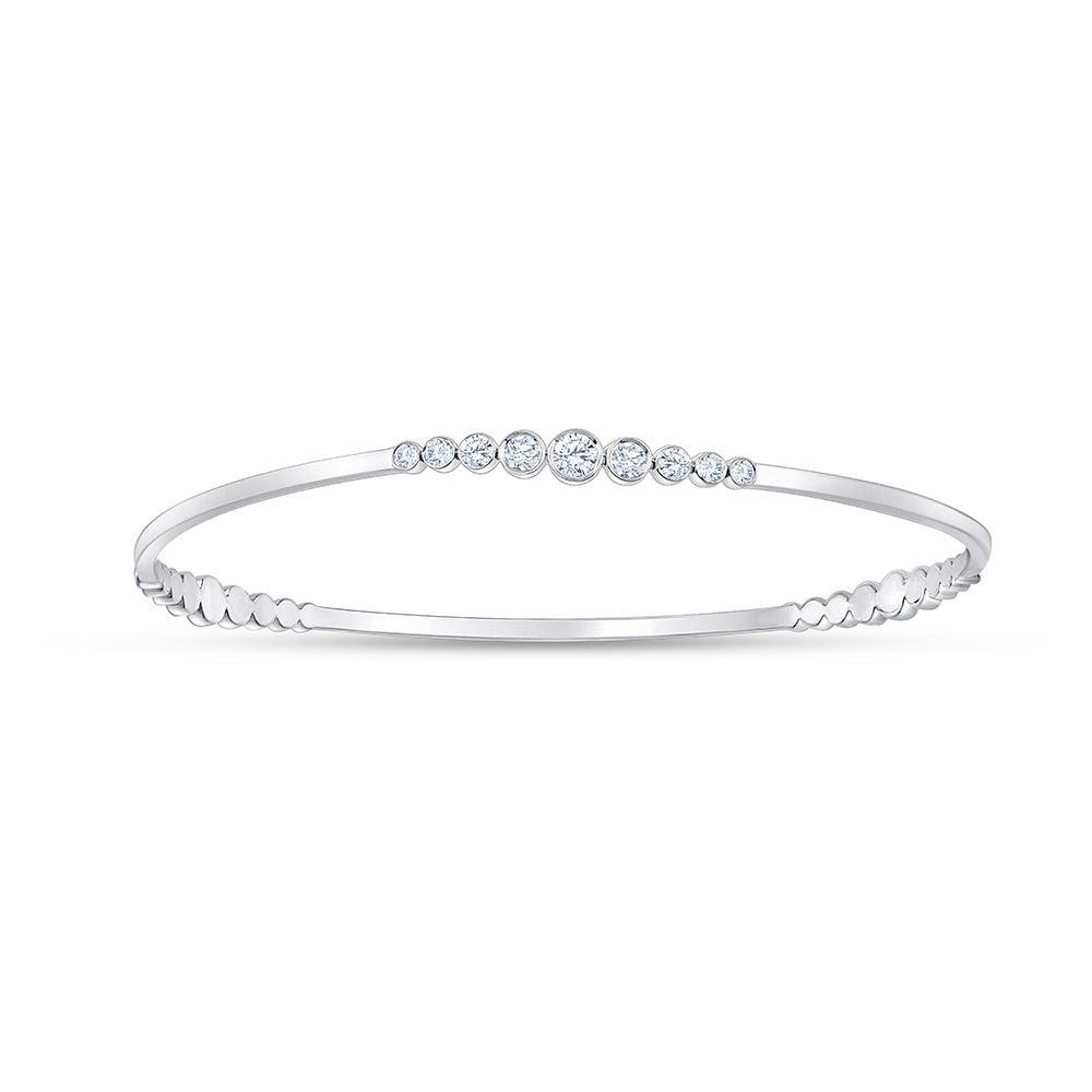 Brilliant Cut Graduating Bracelet