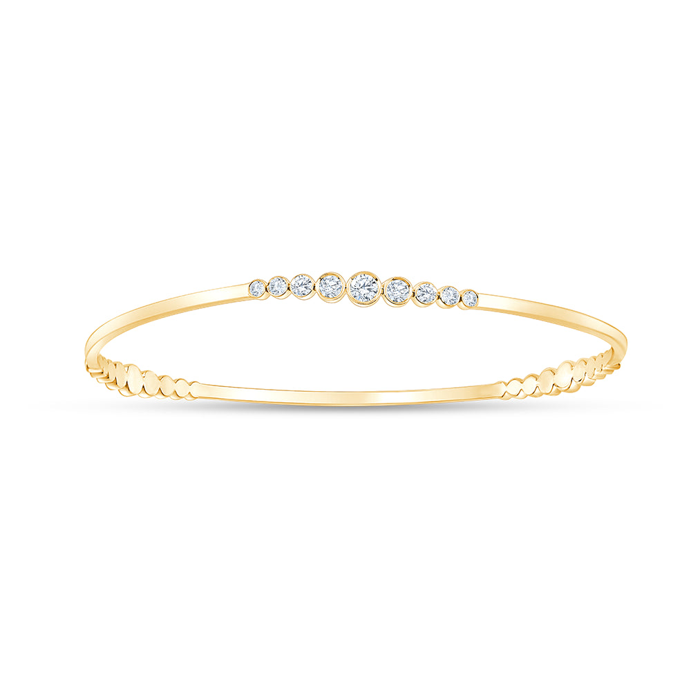 Brilliant Cut Graduating Bracelet