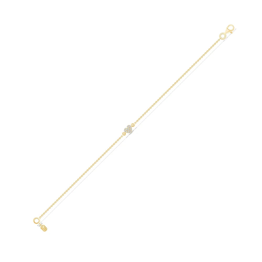Brilliant Cut Heart Bracelet