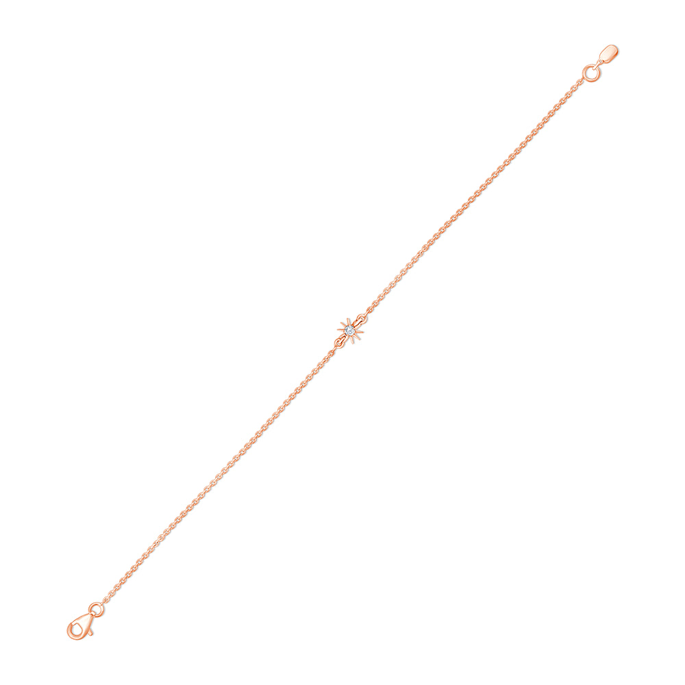 Brilliant Cut Starburst Bracelet