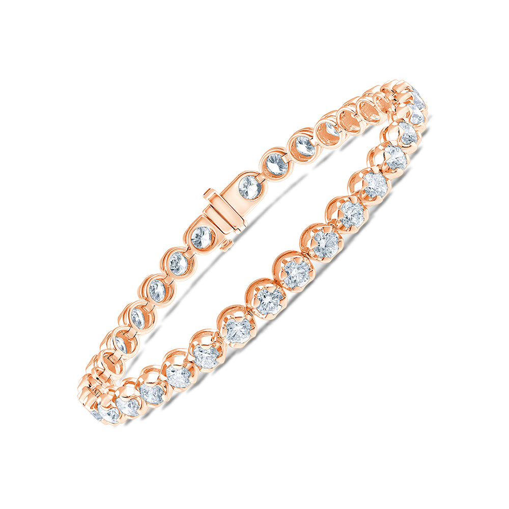 Brilliant Cut Tennis Bracelet