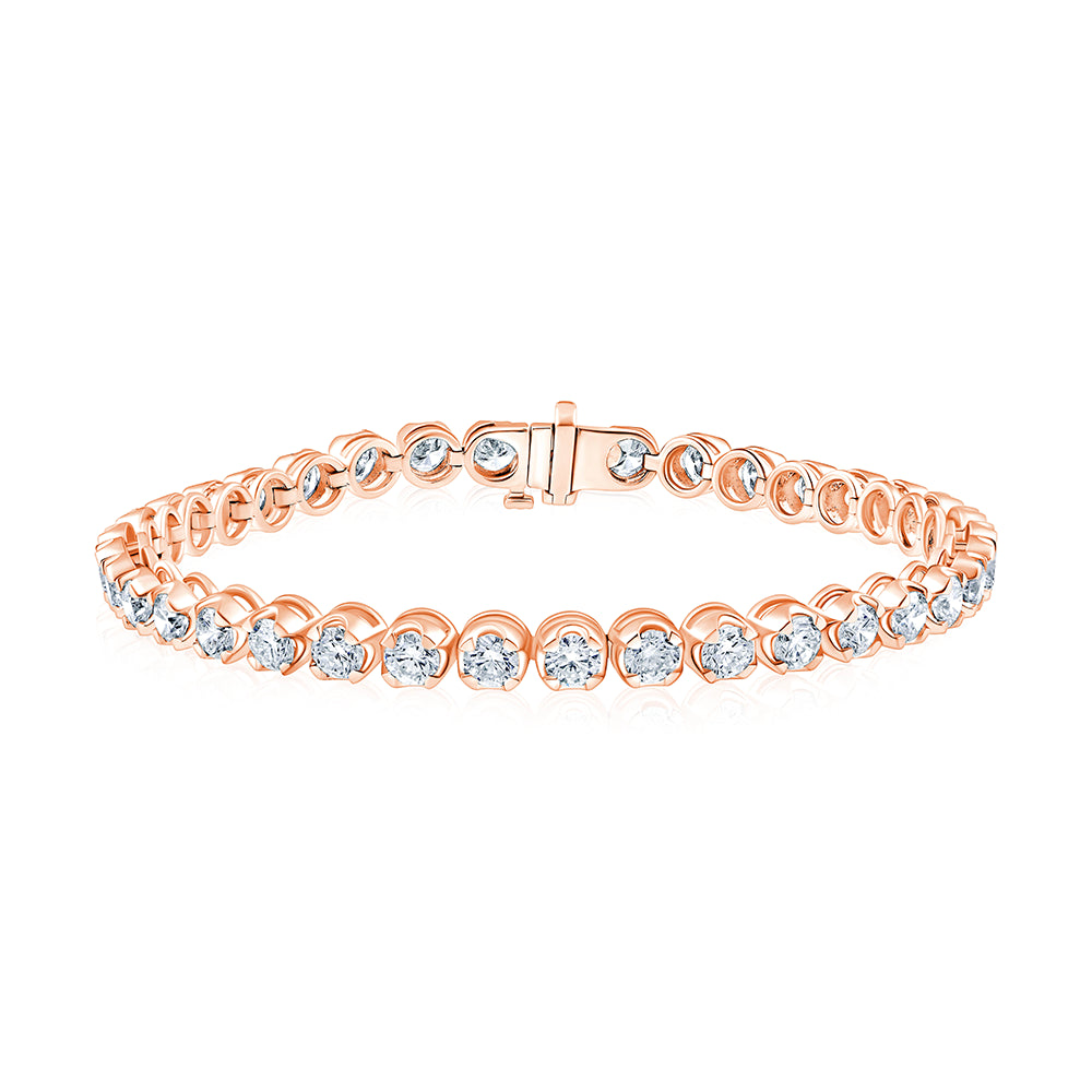 Brilliant Cut Tennis Bracelet