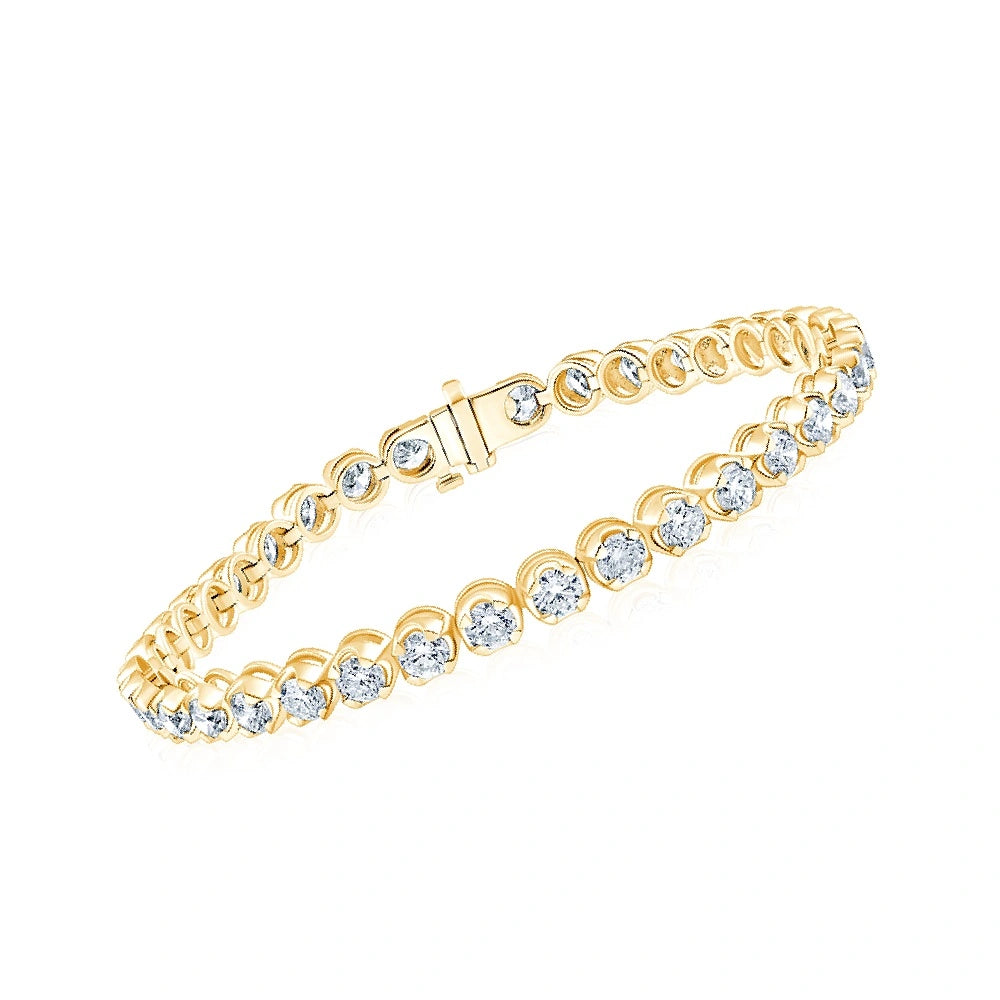 Brilliant Cut Tennis Bracelet