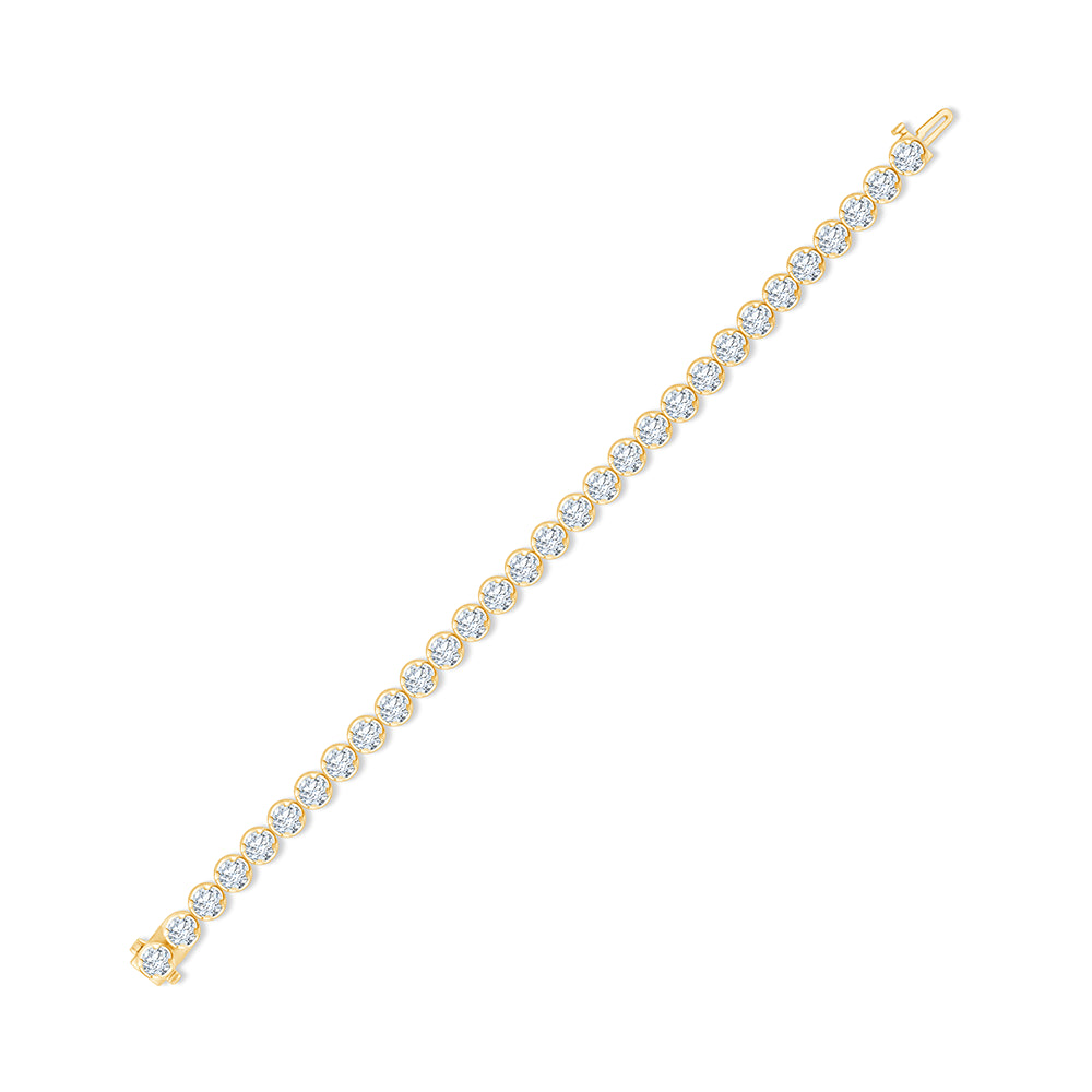 Brilliant Cut Tennis Bracelet
