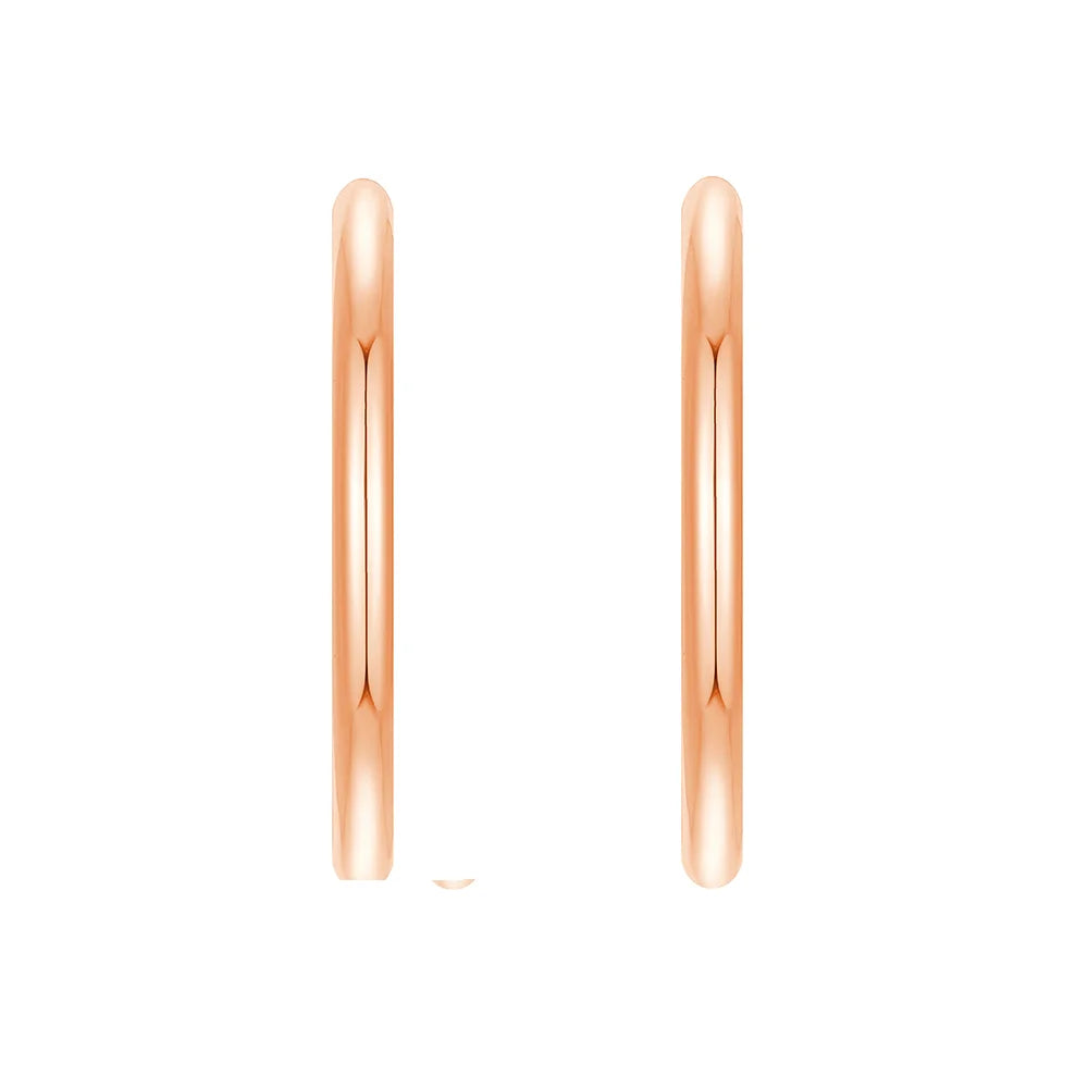 22 Gram Classic Gold Hoop Earrings