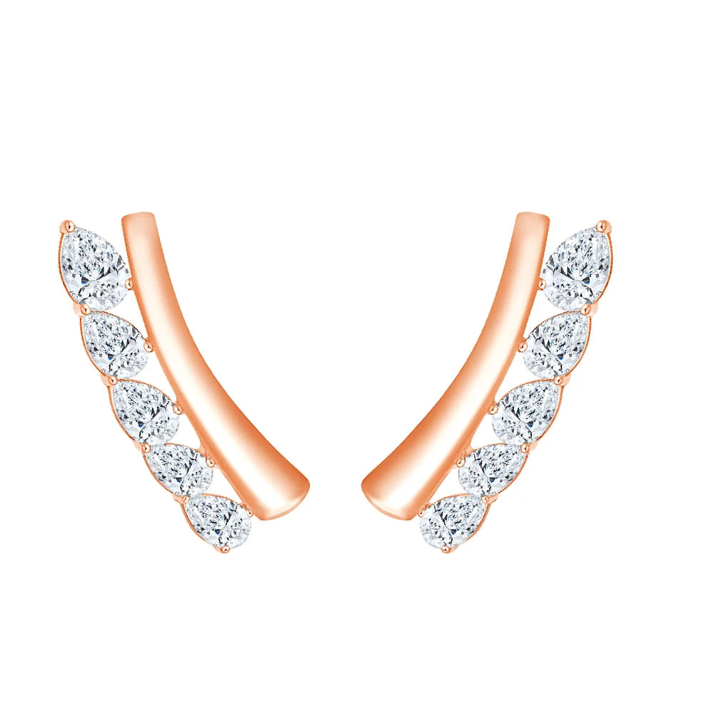 Pear Cut Line Ear Crawlers