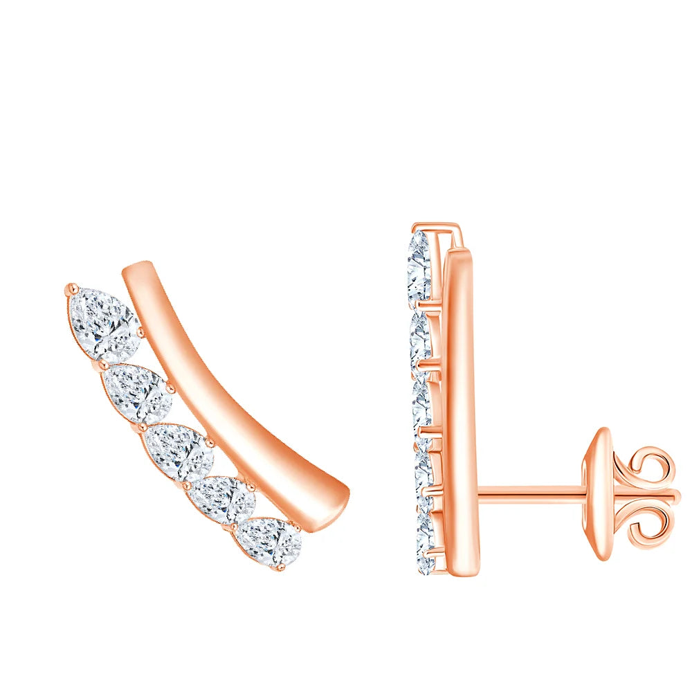 Pear Cut Line Ear Crawlers