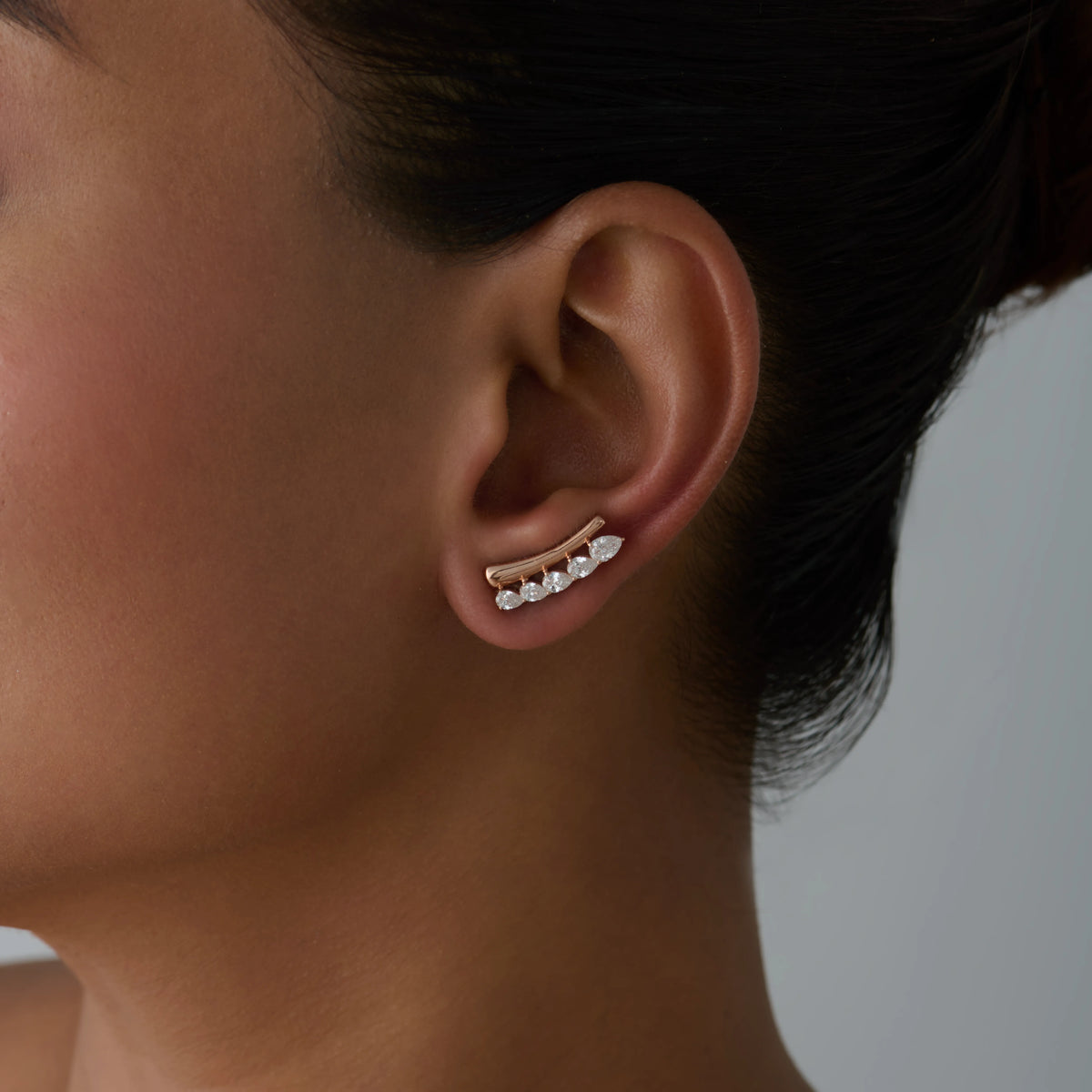 Pear Cut Line Ear Crawlers