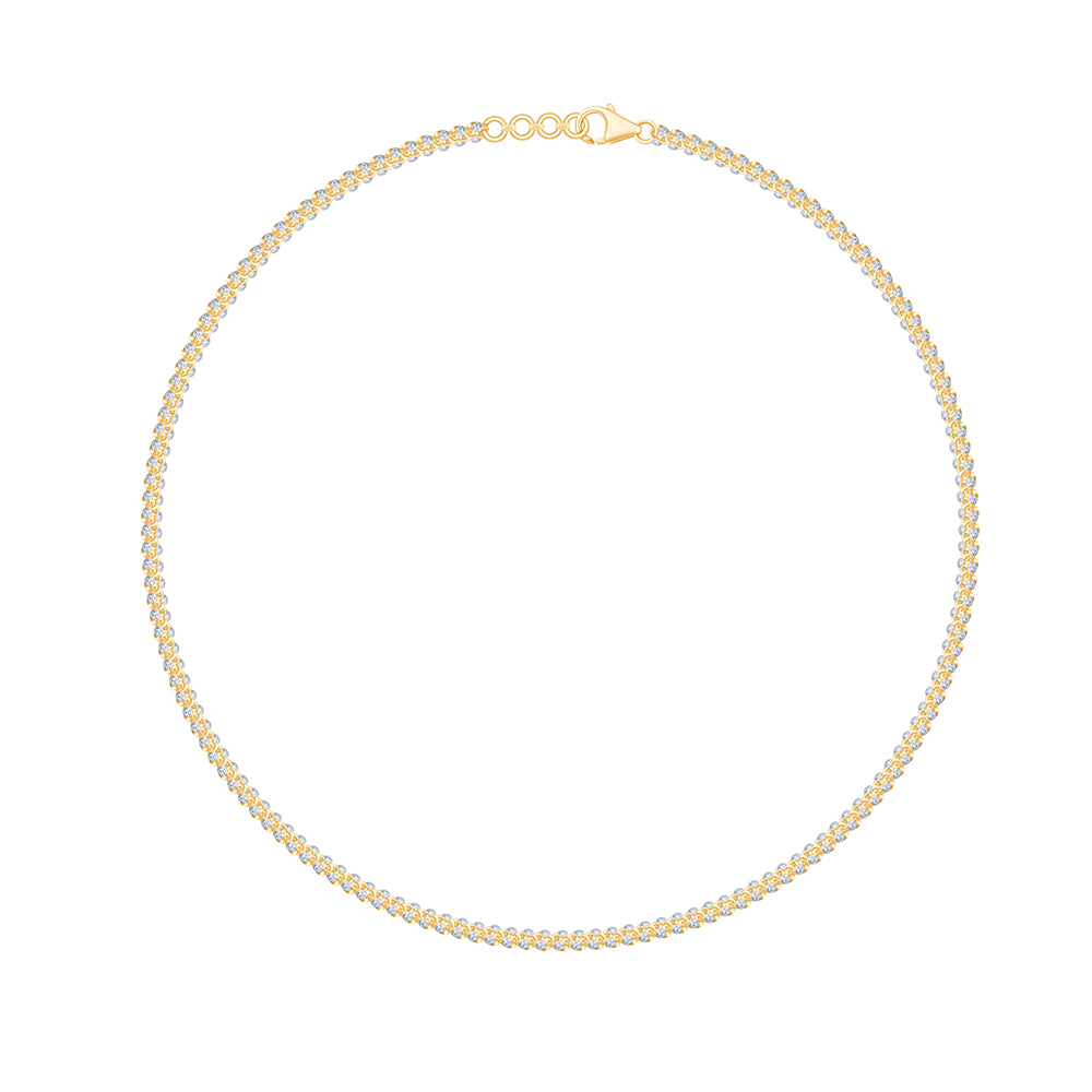Brilliant Cut Chain Necklace