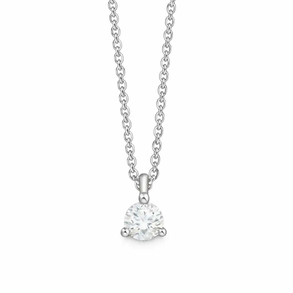 15 Carat Brilliant Cut Solitaire Pendant
