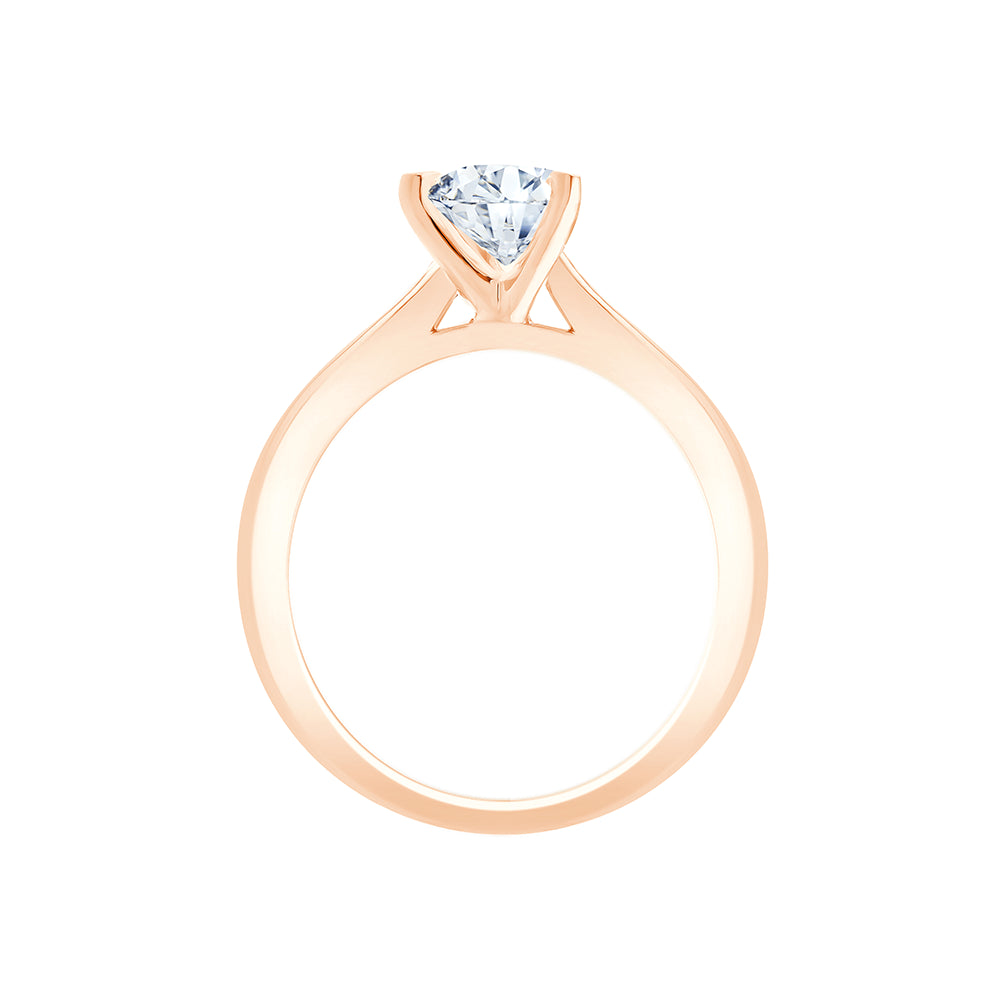 Oval Cut Solitaire Engagement Ring