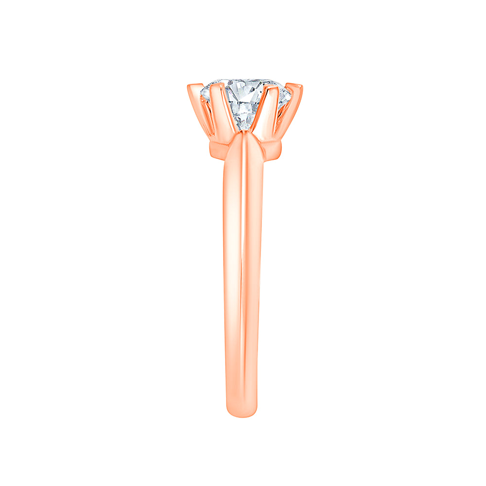 3 Carat Brilliant Cut Solitaire Engagement Ring