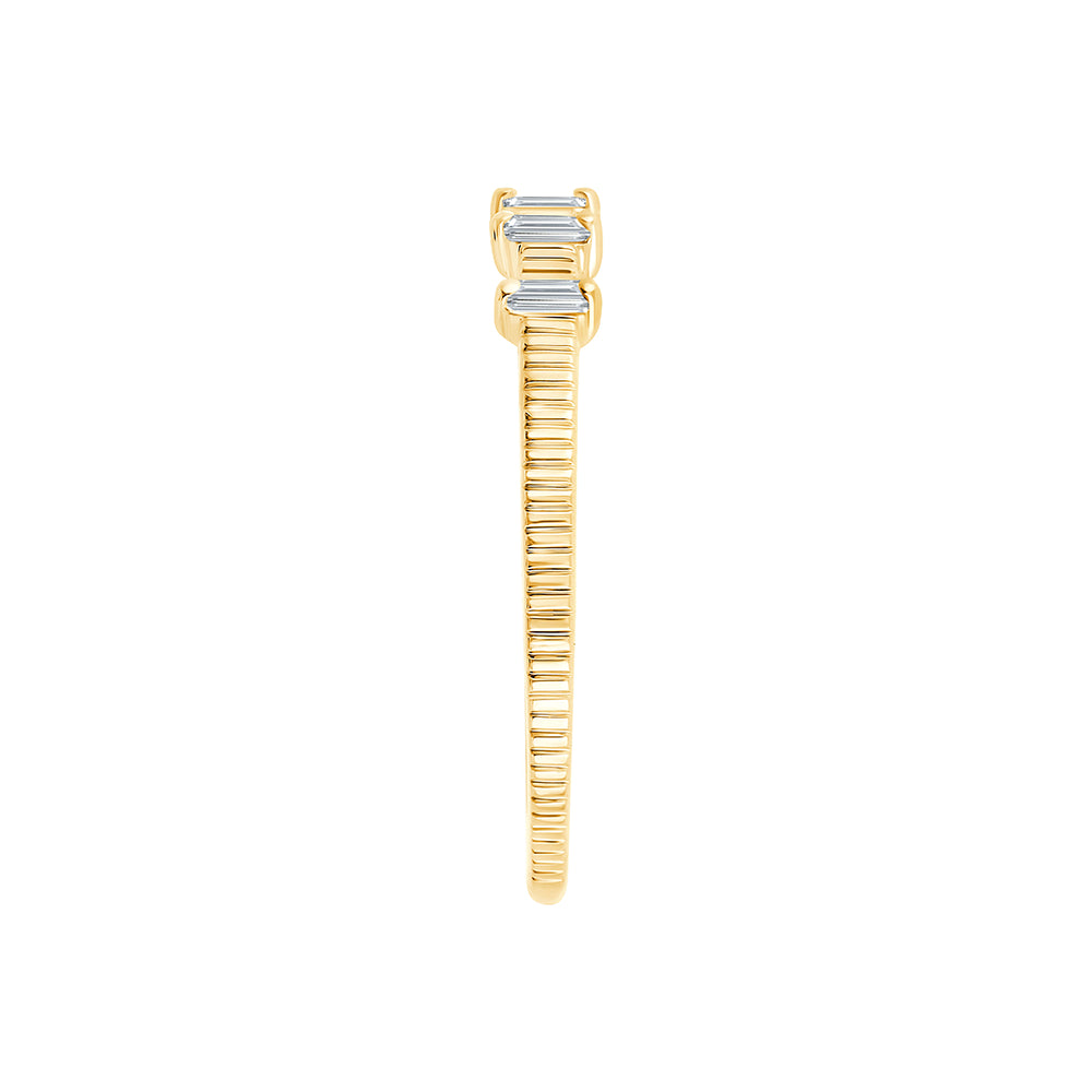 Baguette Cut Station Band