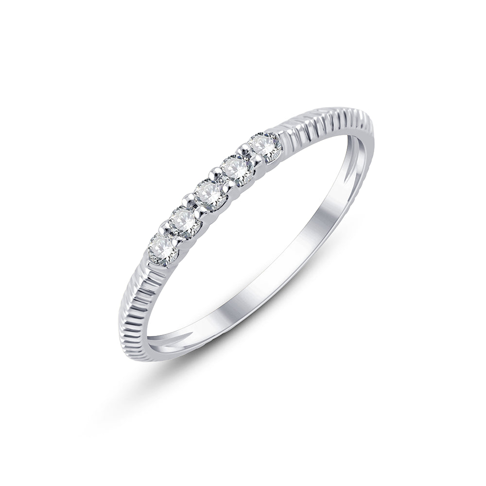 Brilliant Cut Textured Bar Band