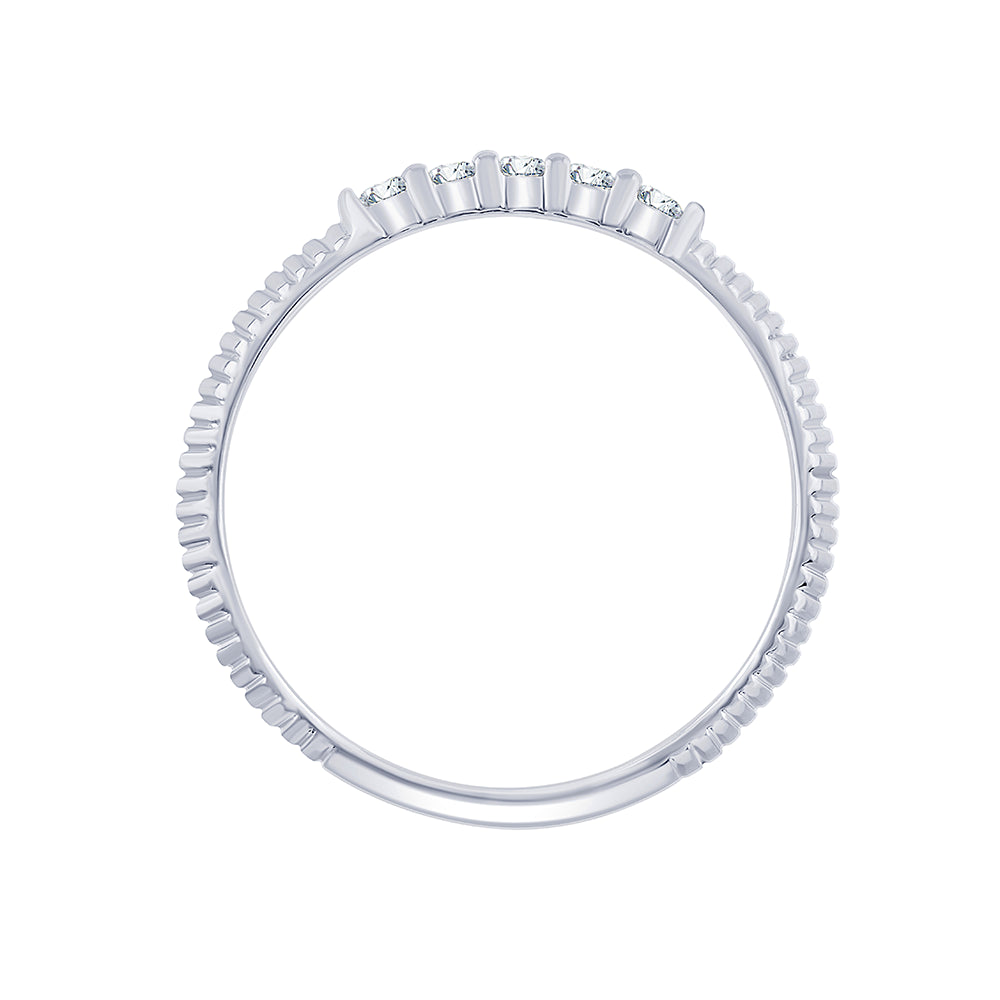 Brilliant Cut Textured Bar Band