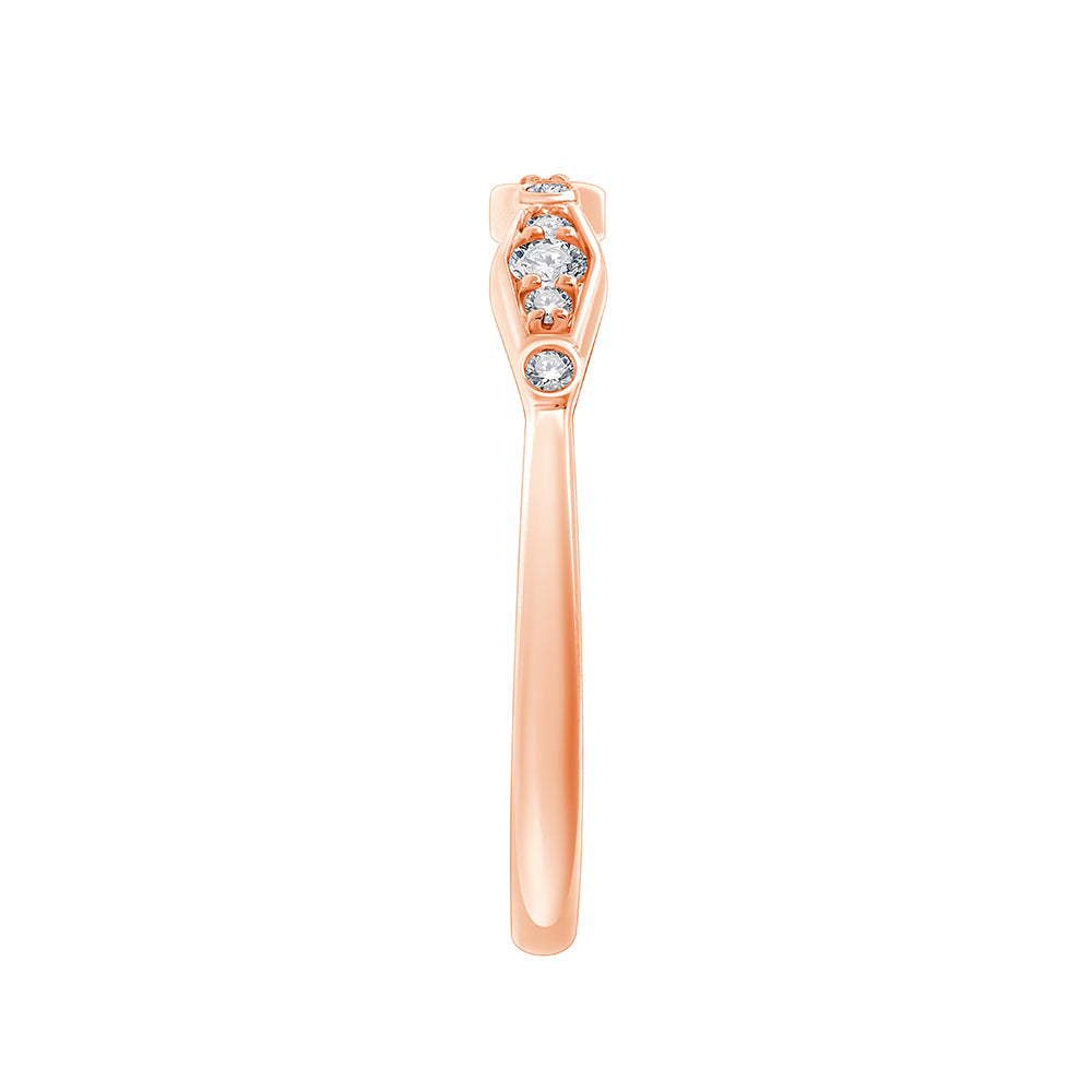 Brilliant Cut Geometric Flow Band