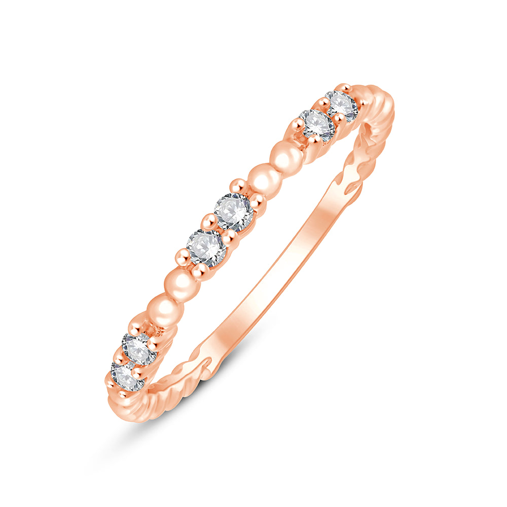 Brilliant Cut Beaded Station Band