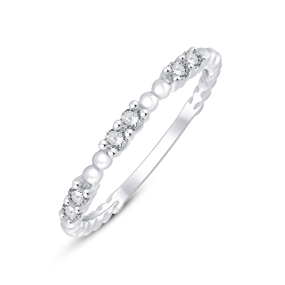Brilliant Cut Beaded Station Band