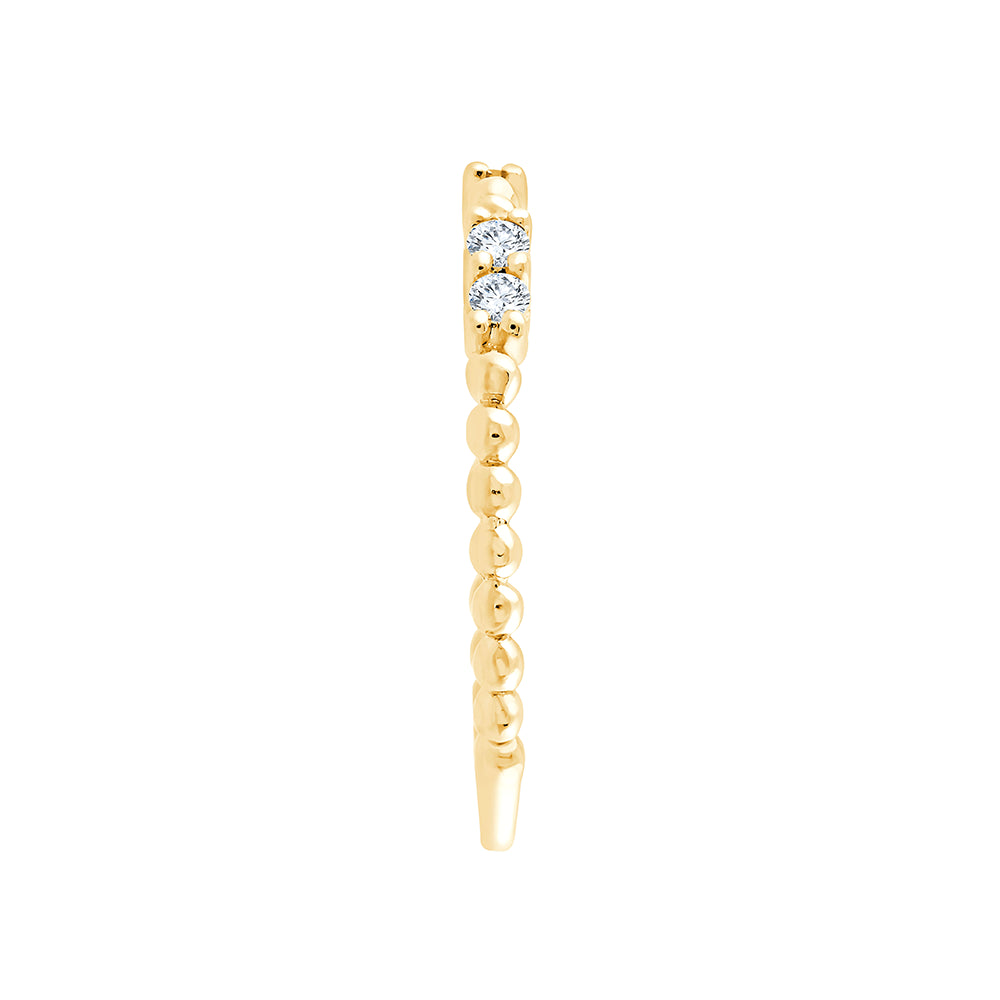 Brilliant Cut Beaded Station Band