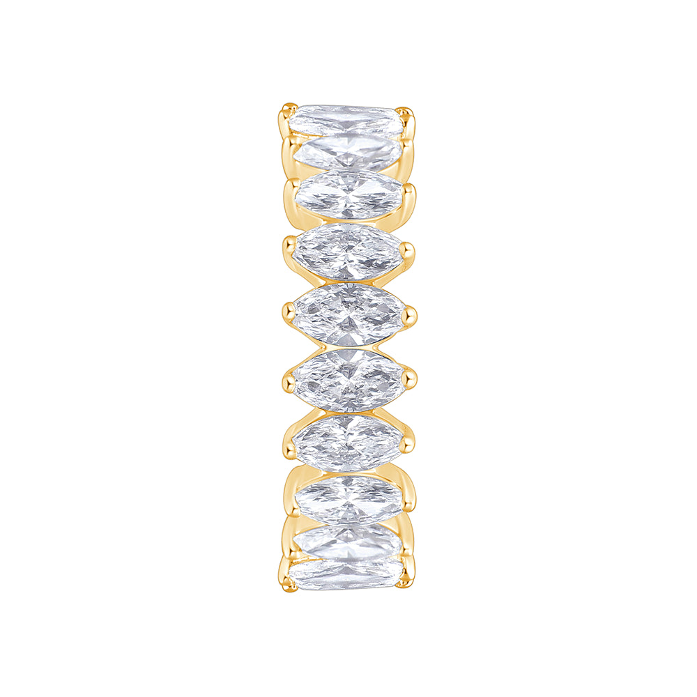 Marquise Cut Eternity Band