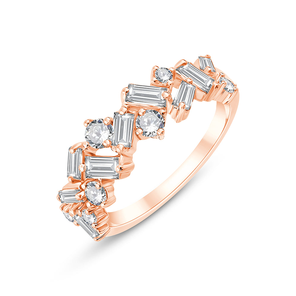 Mixed Cut Scattered Geometric Ring