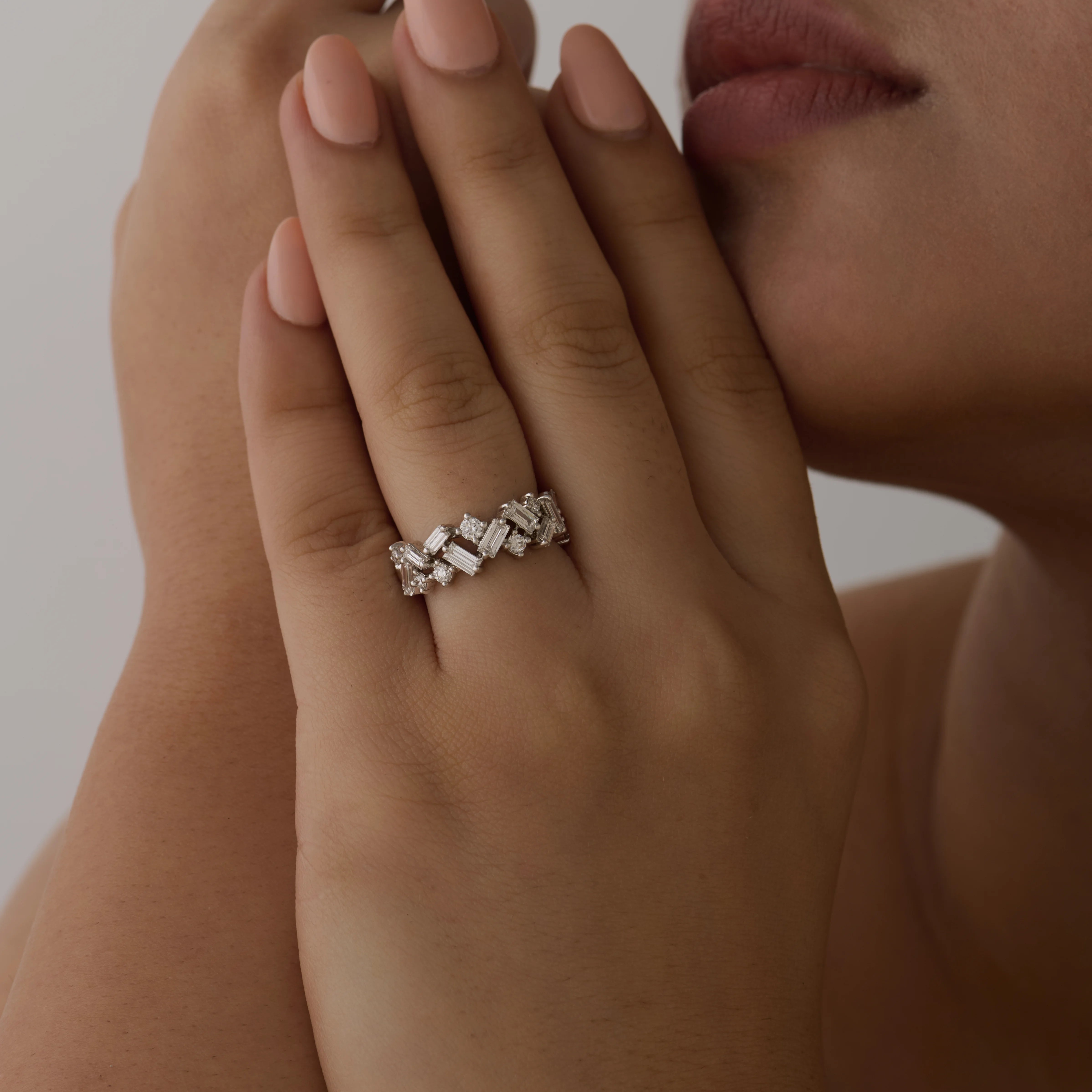 Mixed Cut Scattered Geometric Ring