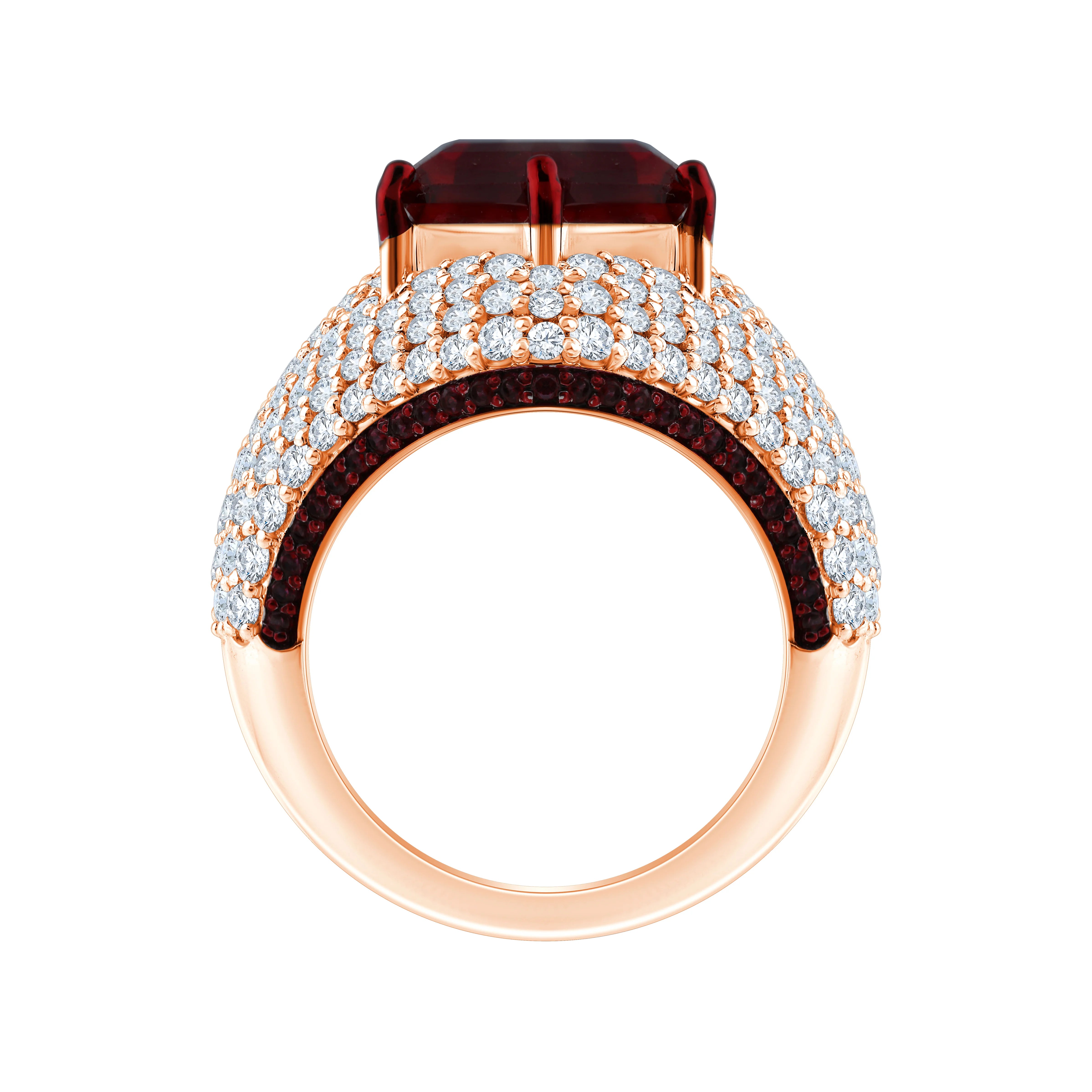 Ruby Cocktail Ring