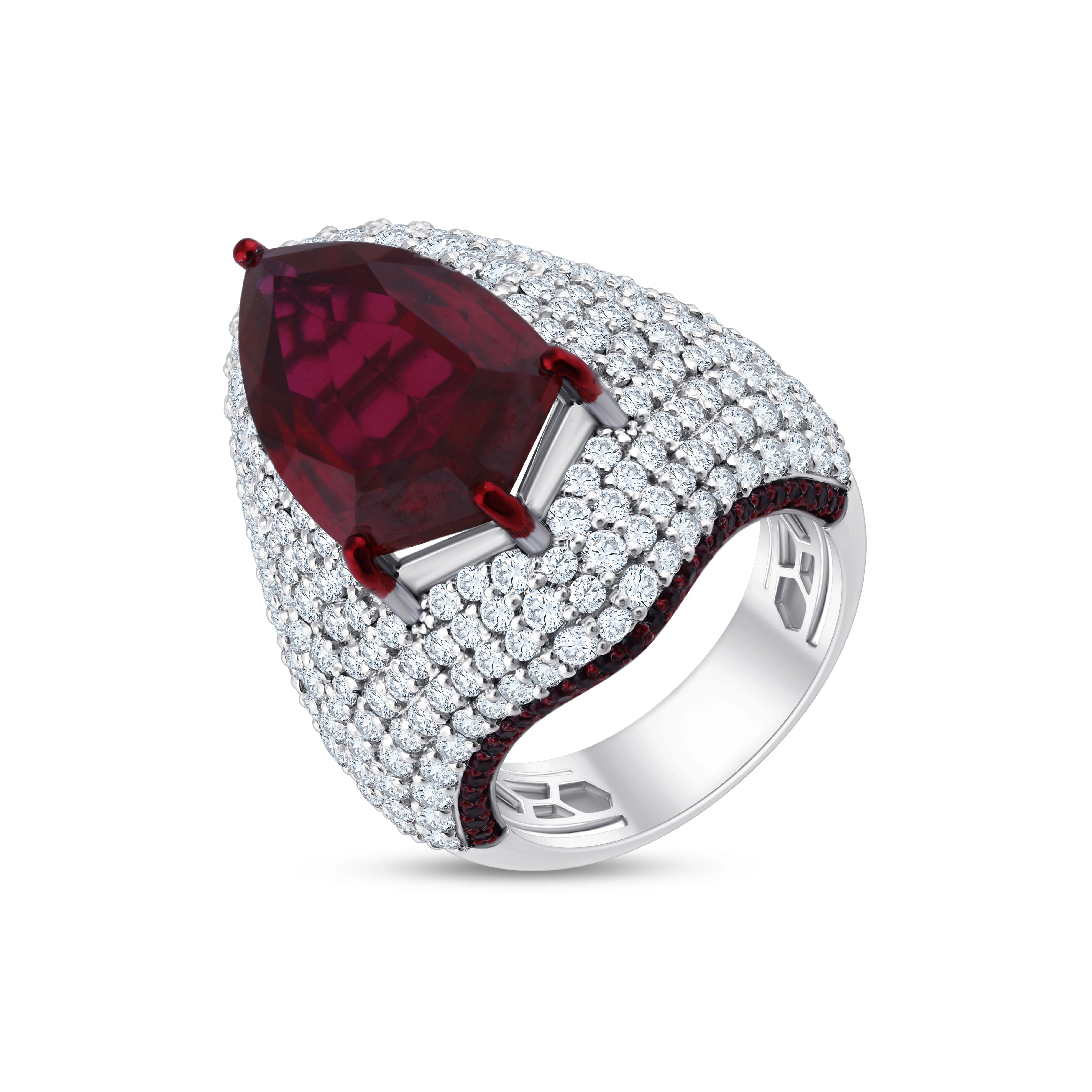 Ruby Cocktail Ring