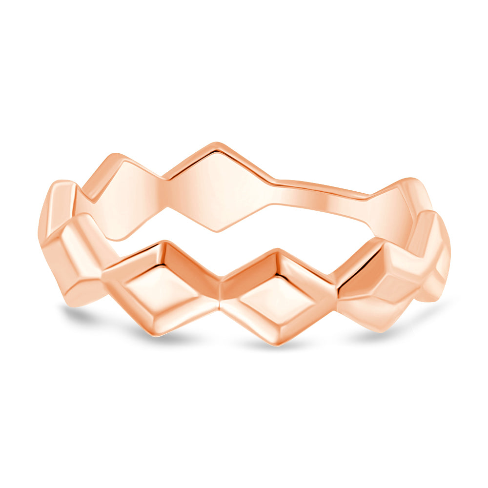 Geometric Gold Band