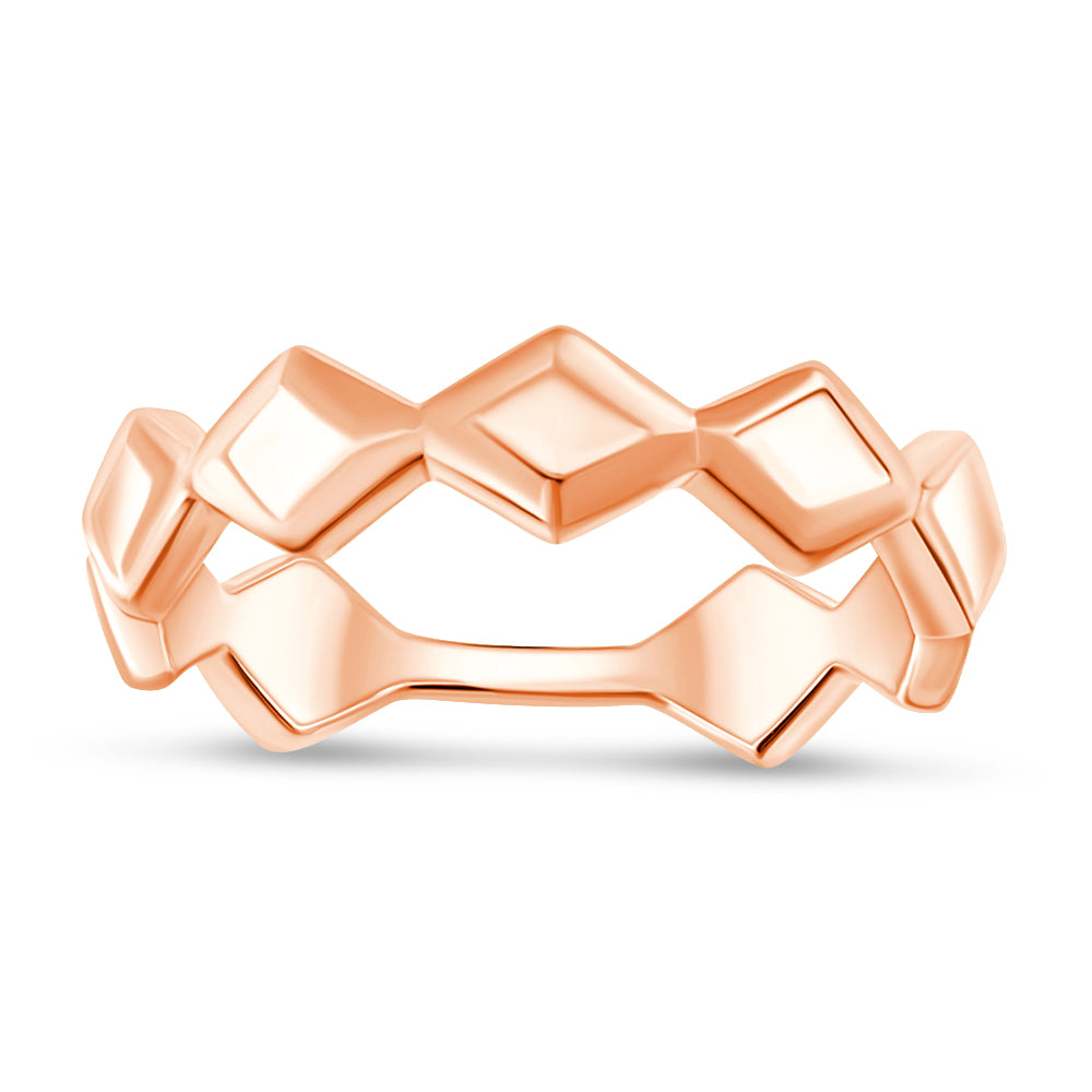 Geometric Gold Band