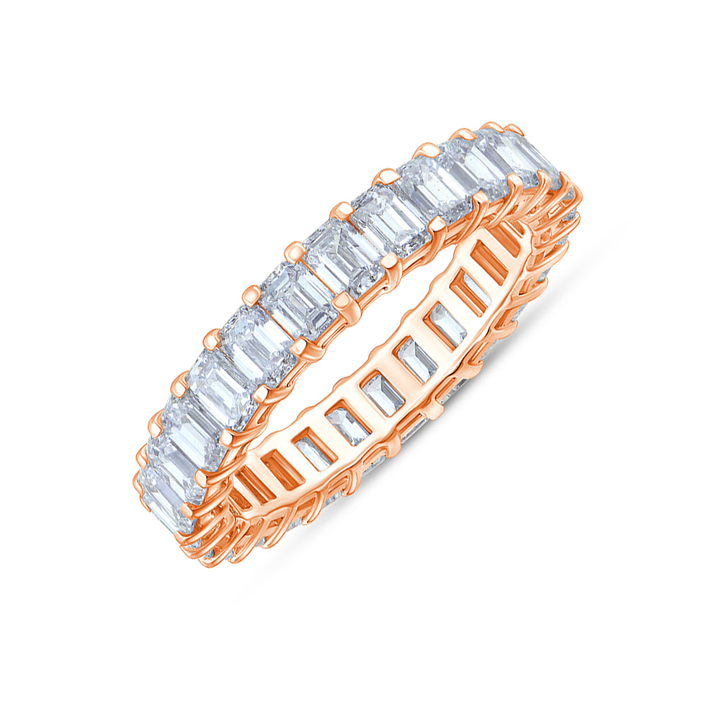 Radiant Cut Full Eternity Band
