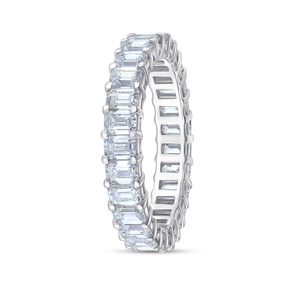 Radiant Cut Full Eternity Band
