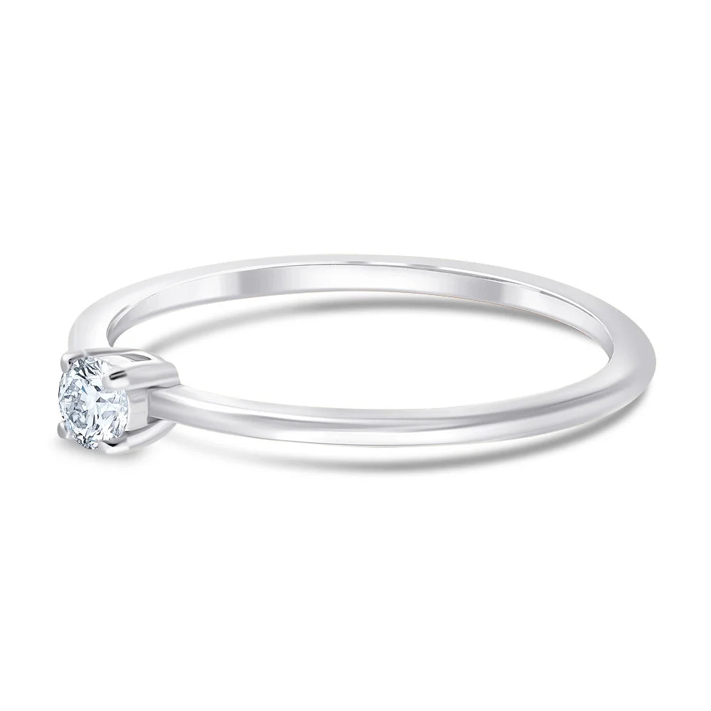 Brilliant Cut Solitaire Ring