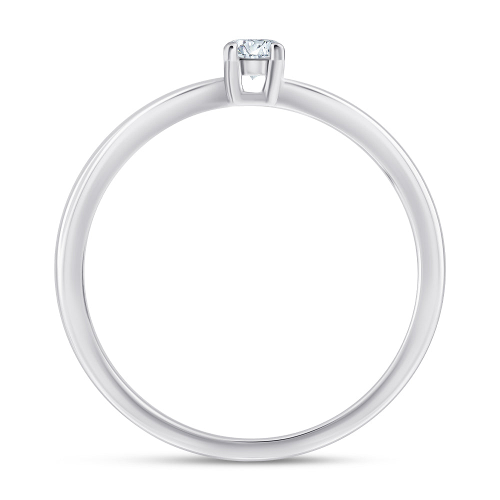 Brilliant Cut Solitaire Ring