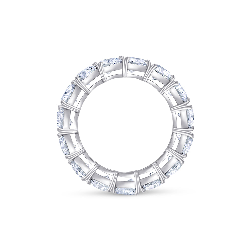 Heart Cut Full Eternity Band