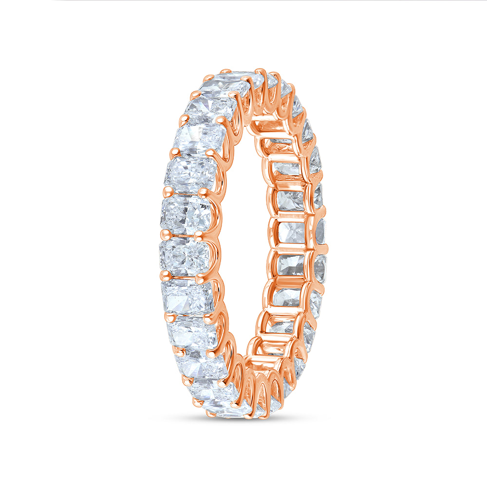 Radiant Cut Full Eternity Band