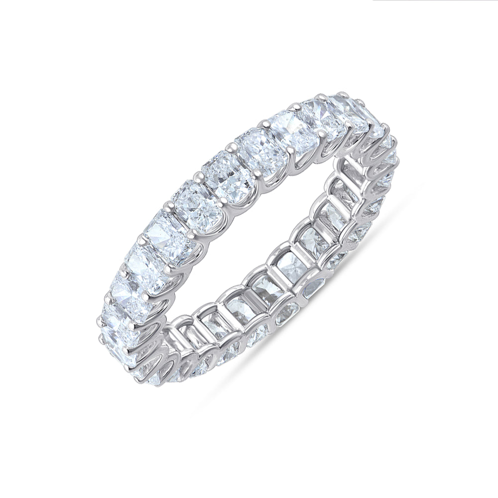 Radiant Cut Full Eternity Band
