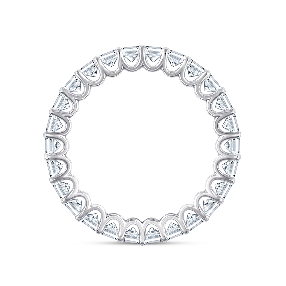 Radiant Cut Full Eternity Band