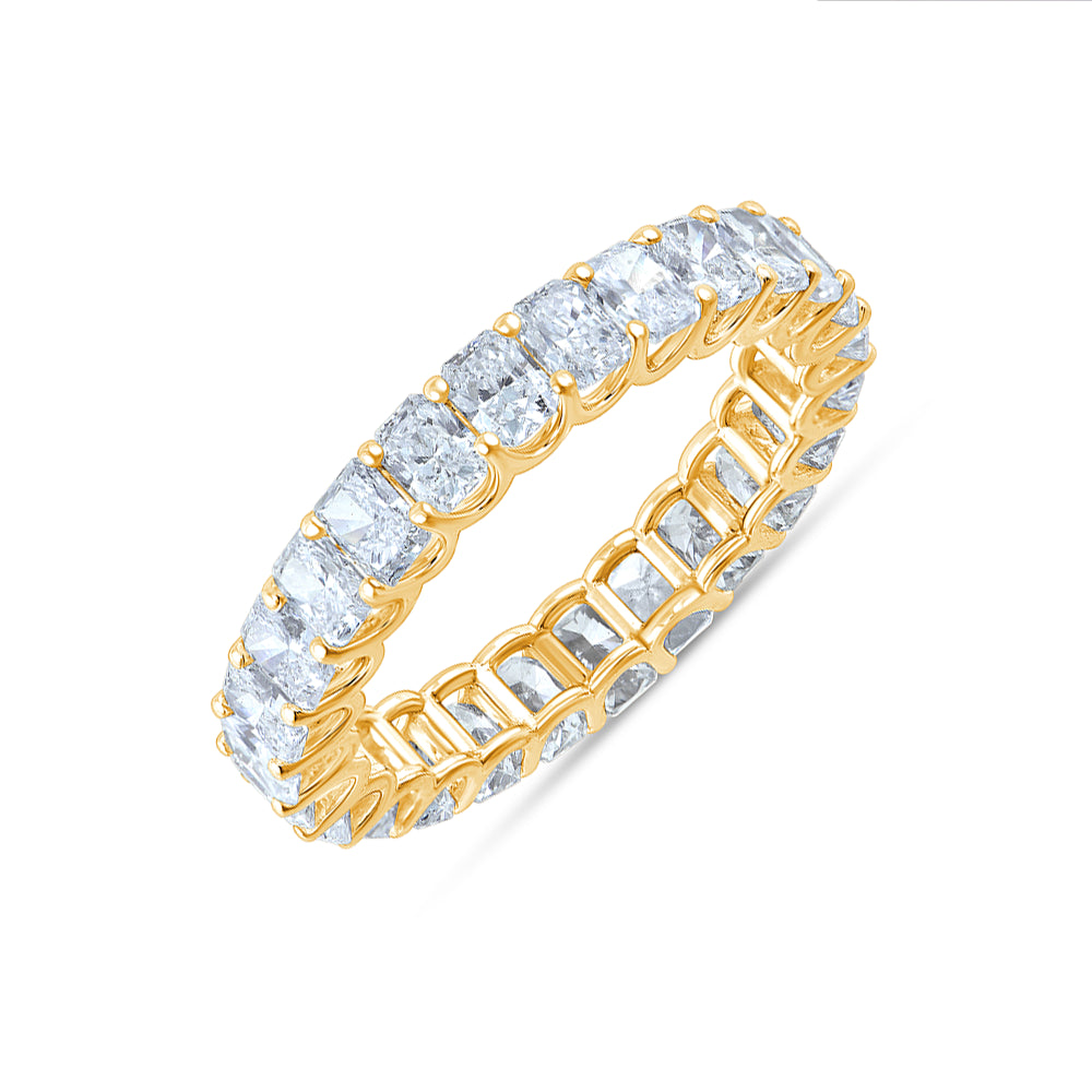 Radiant Cut Full Eternity Band