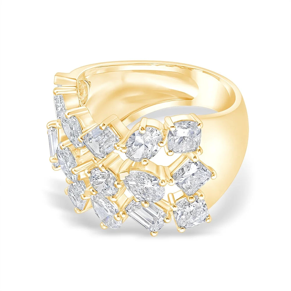 Mixed Cut Scattered Ring